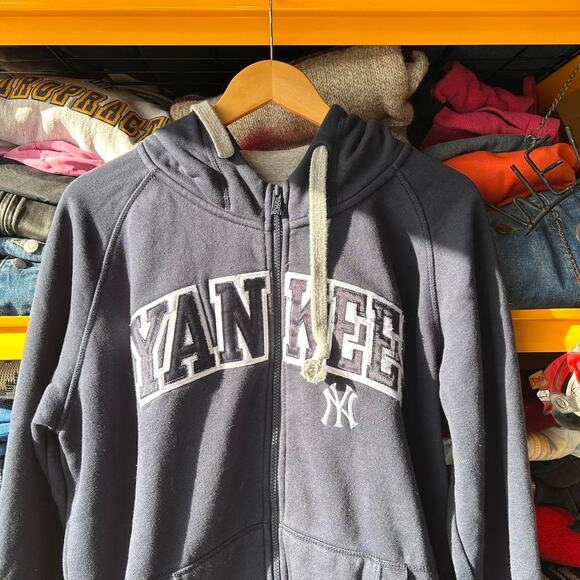 Y2k yankees zip up jacket - Picture 1 of 5